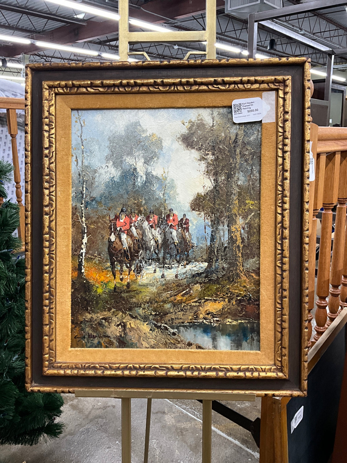 Kurt Hayden Framed Oil Painting