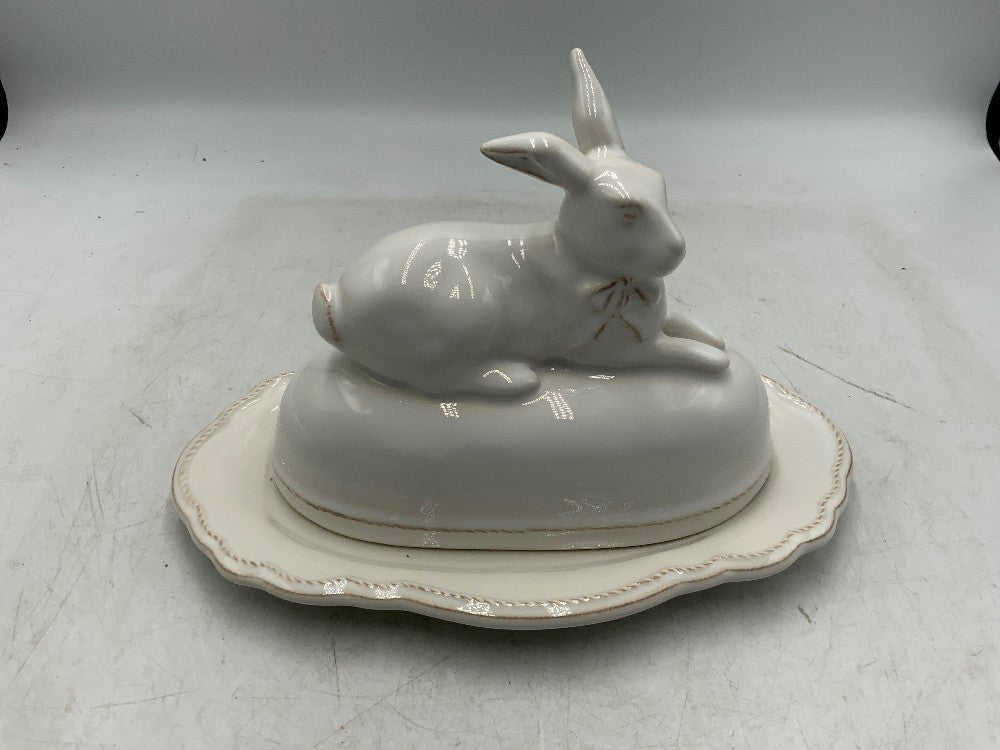 Juliska Bridget Bunny Butter Dish