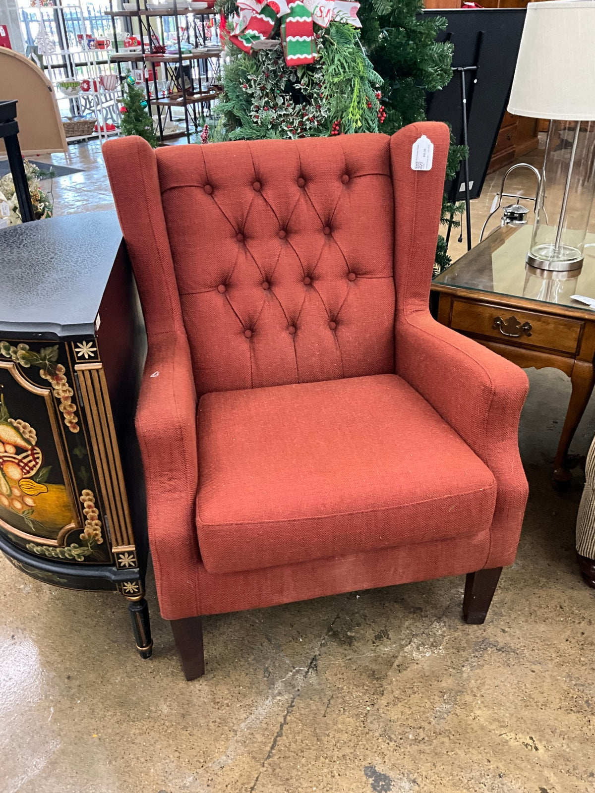 Red Accent Chair
