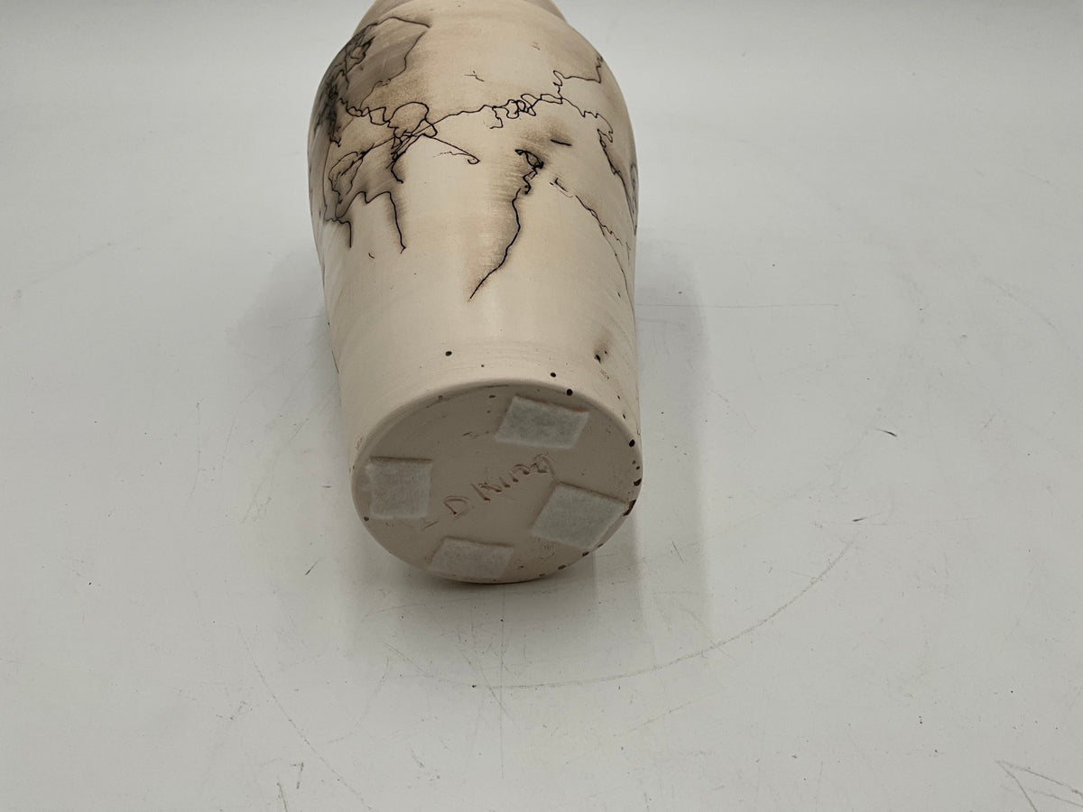 Rivers Edge Horsehair Vase By Donna King