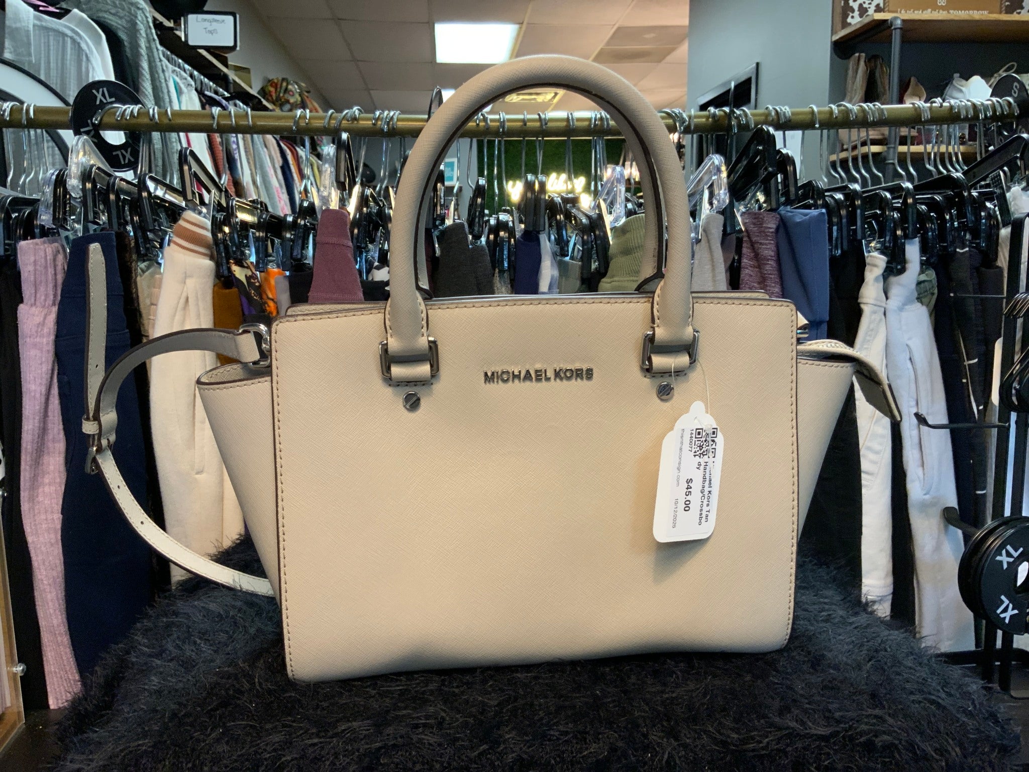 Michael Kors Tan Handbag/Crossbody