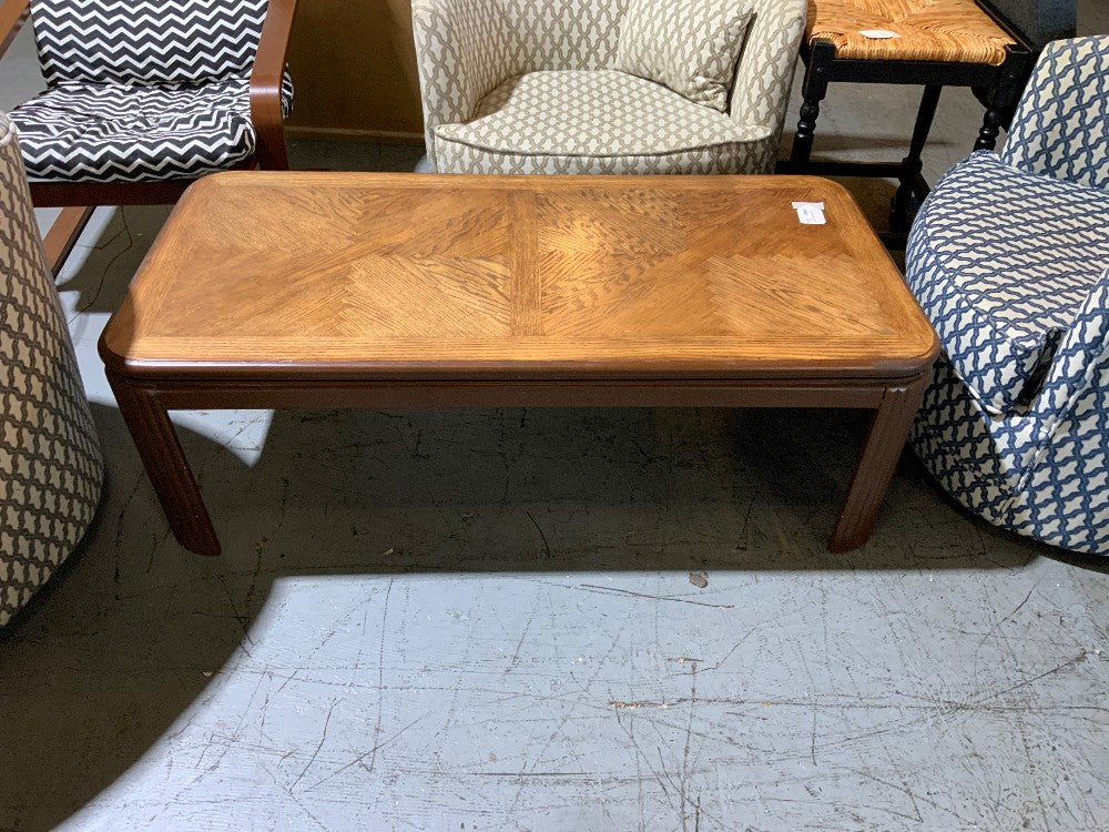 Brown Wood Coffee Table