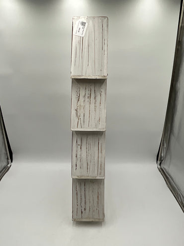 White Wood Tree Shelf