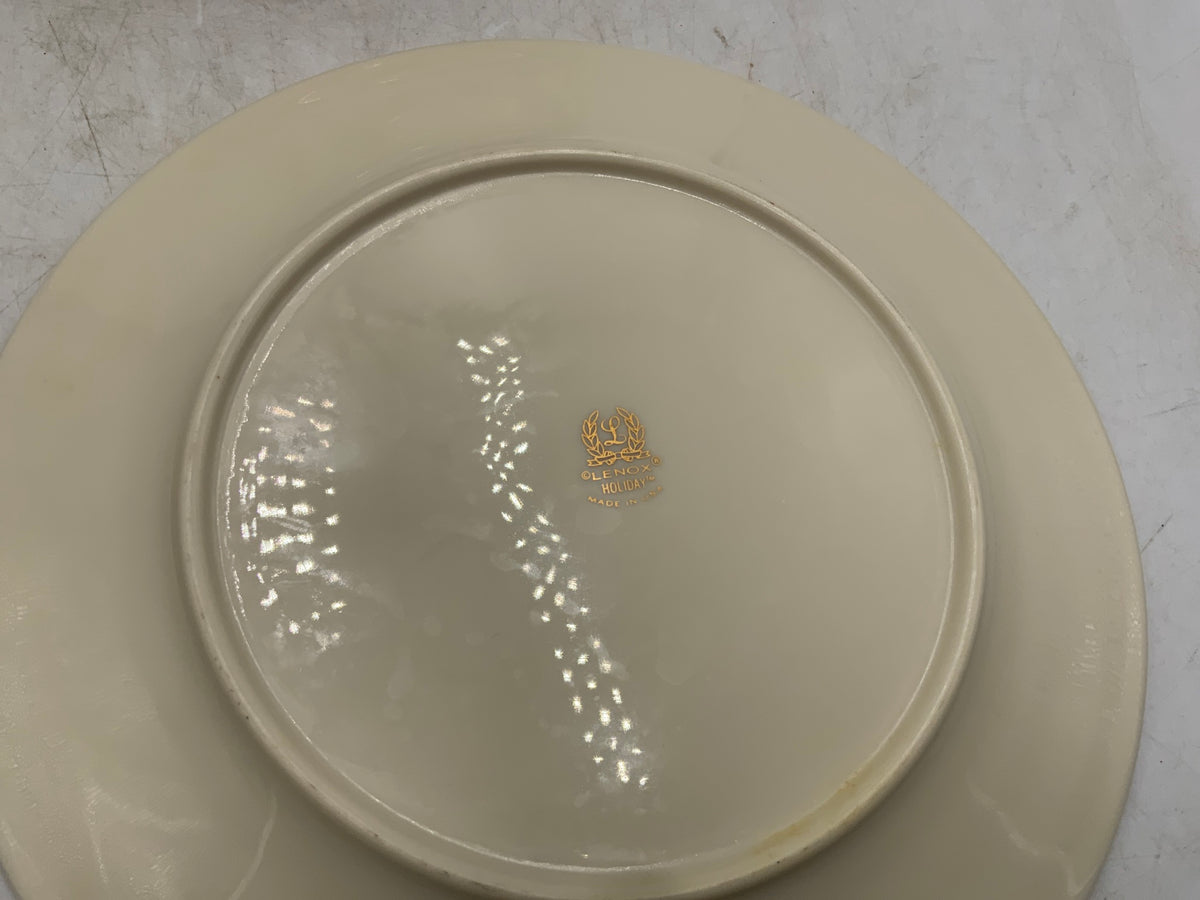 Lenox Holiday Salad Plates Set of 7