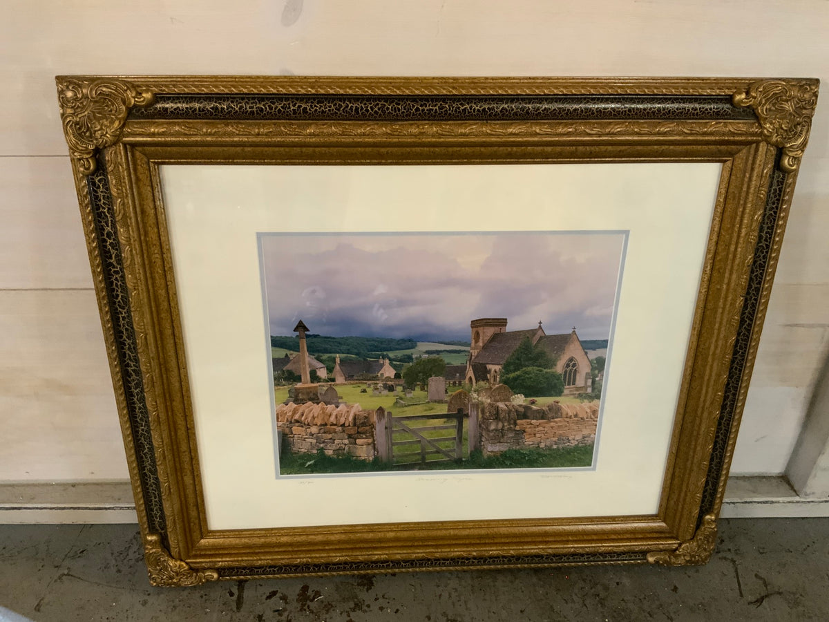 St. Barnabas Church Signed & Numbered Framed Art