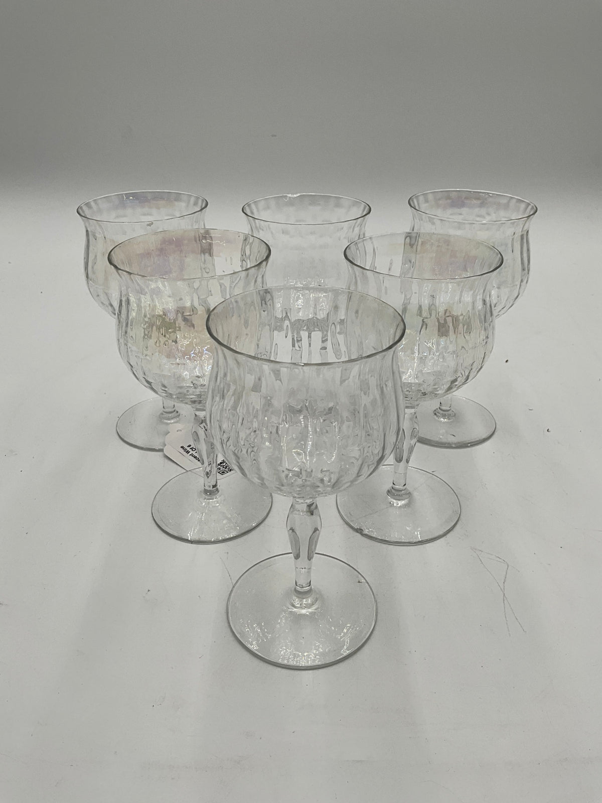 Iridescent Wine Glass Set Of 6