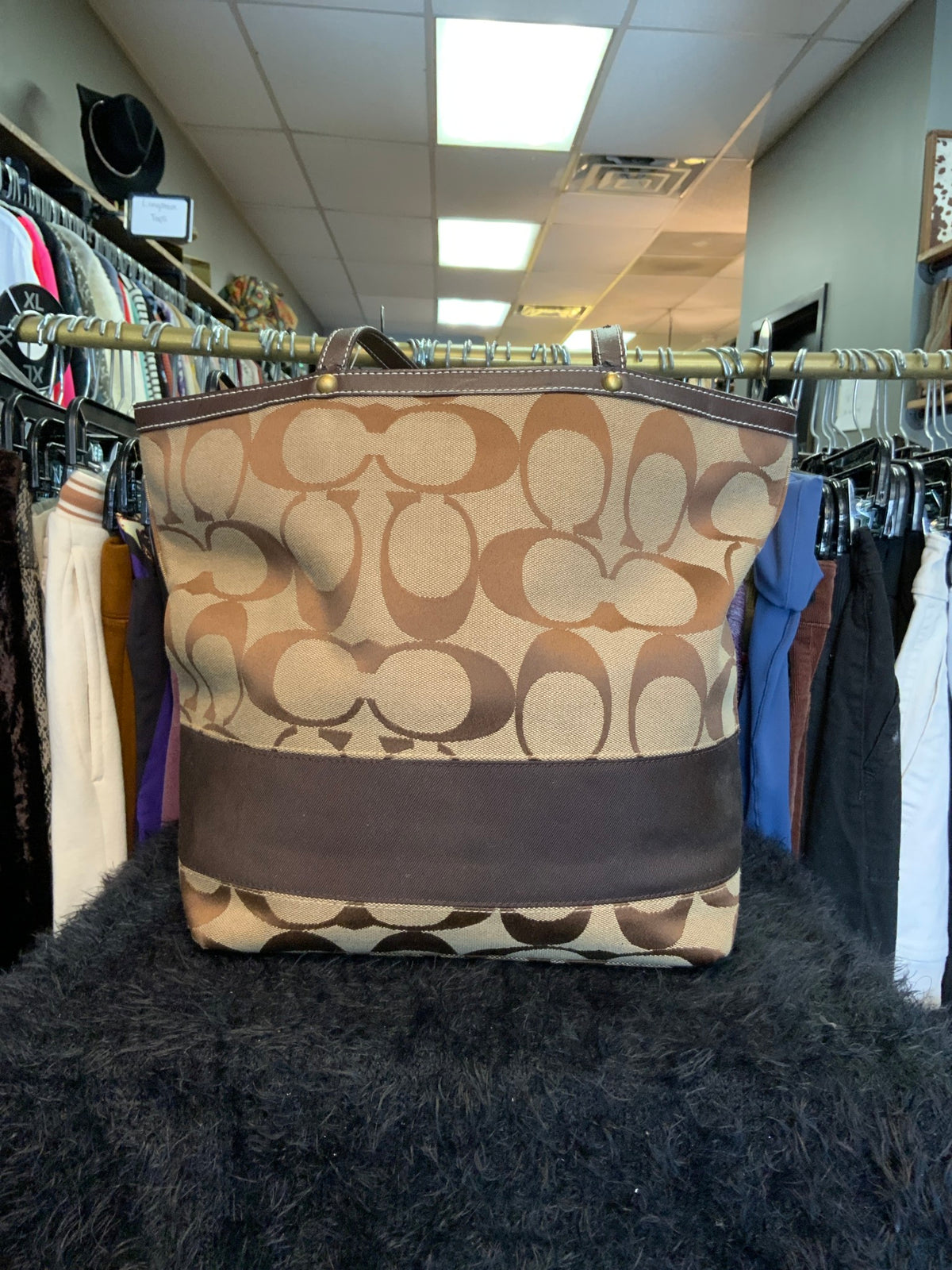 Coach Tote Brown