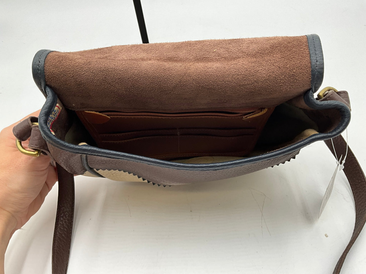 Vtg Brown & Cream Dooney & Bourke