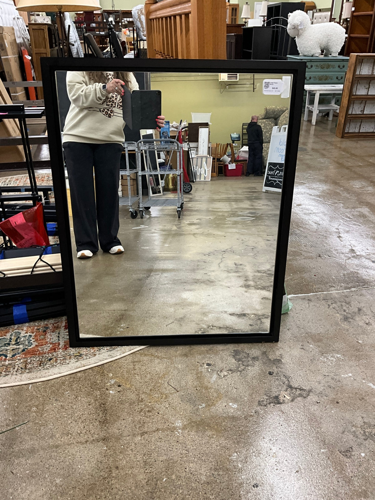 Large Frame Mirror