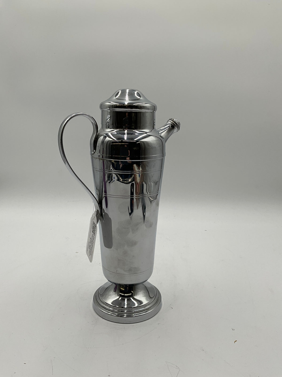 Vtg Farberware Art Deco Chrome Cocktail Shaker/ Pitcher