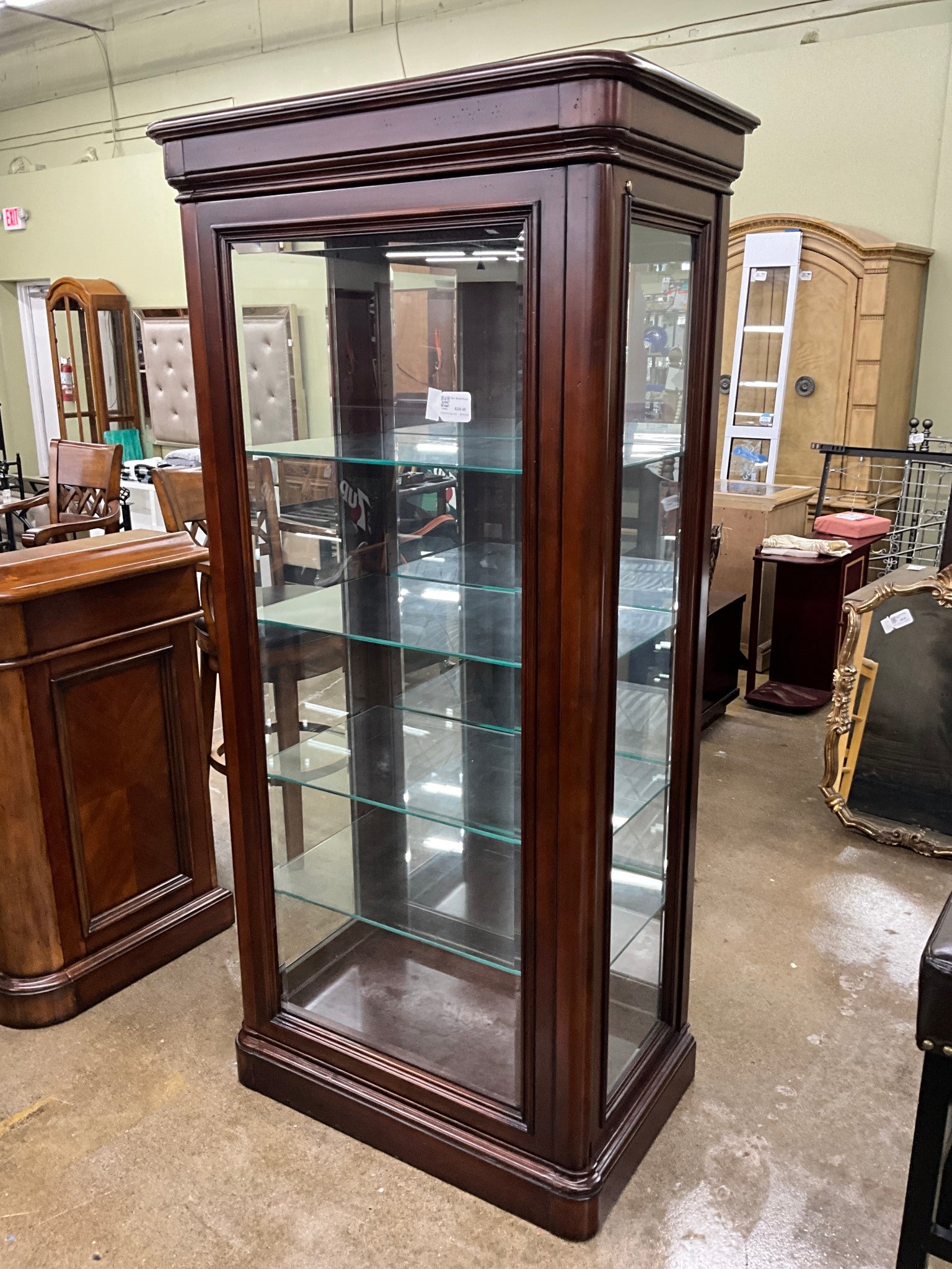 Dark Wood Curio
