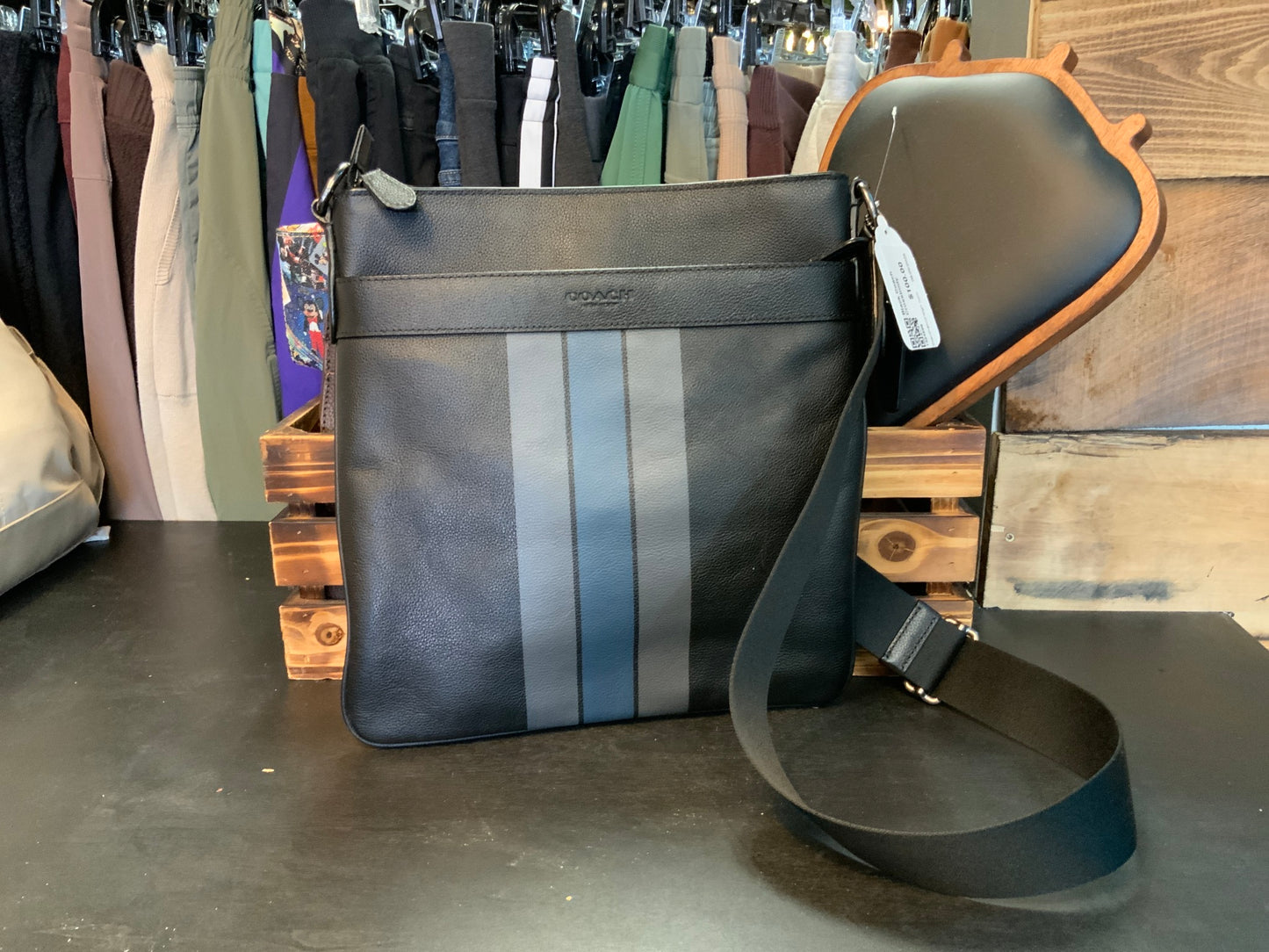 Black Coach Crossbody