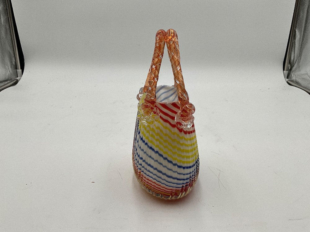 Swirl Glass Vase Purse