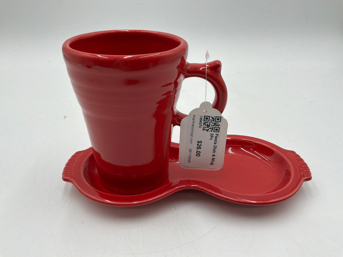 Fiesta Dish & Mug 2Pc