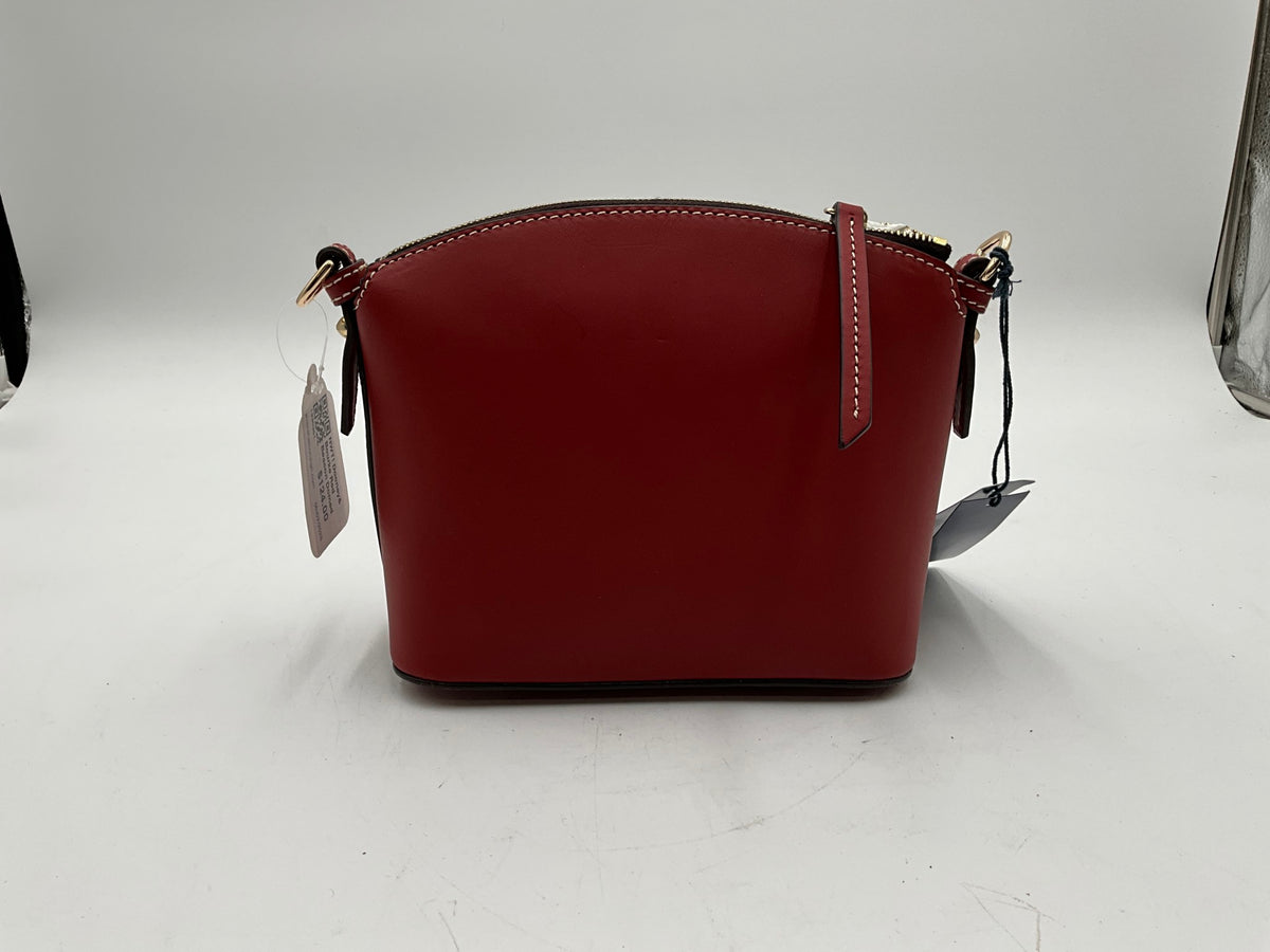 NWT! Dooney& Bourke Red Beacon Domed Crossbody