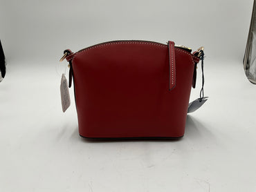 NWT! Dooney& Bourke Red Beacon Domed Crossbody