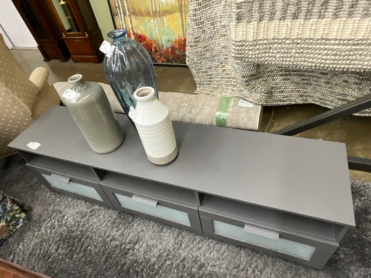 Wood & Metal TV Stand