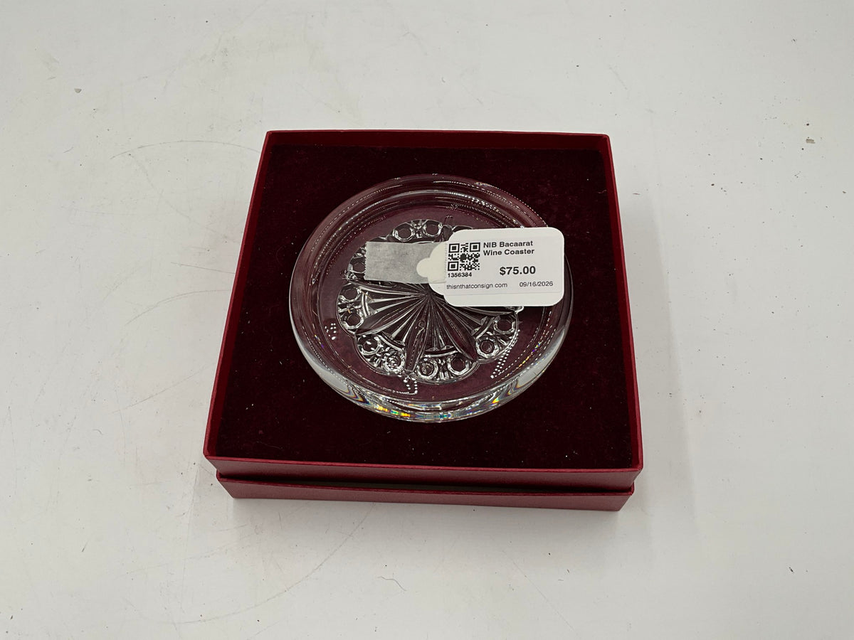 NIB Bacaarat Wine Coaster