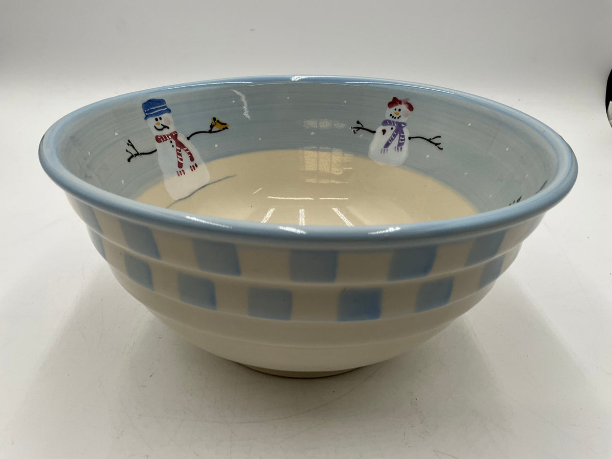 Hartstone Pottery Snowman Bowl
