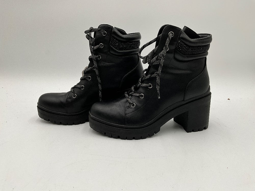Nine West Black Wedge Boots Sz. 8.5