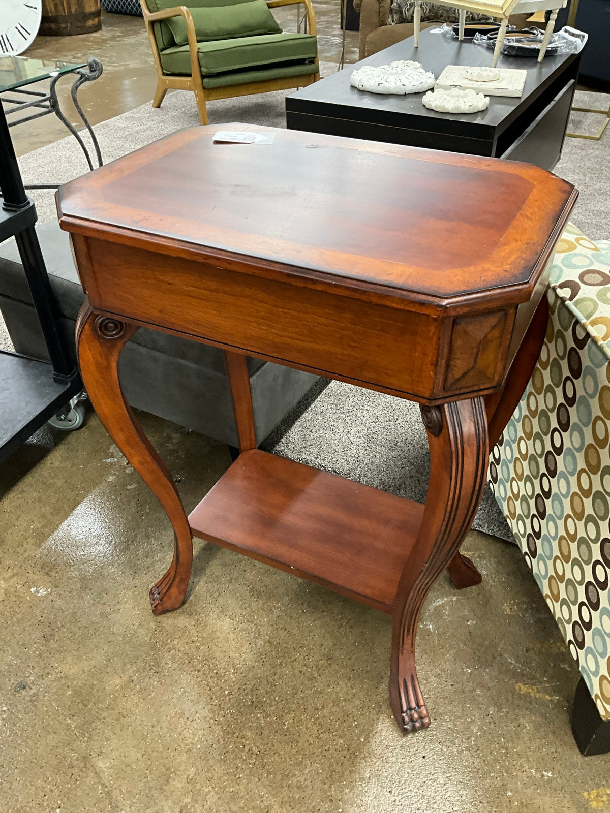 Wood End Table w/ Drawer