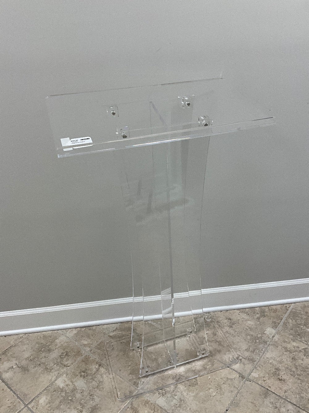 Large Acrylic Podium