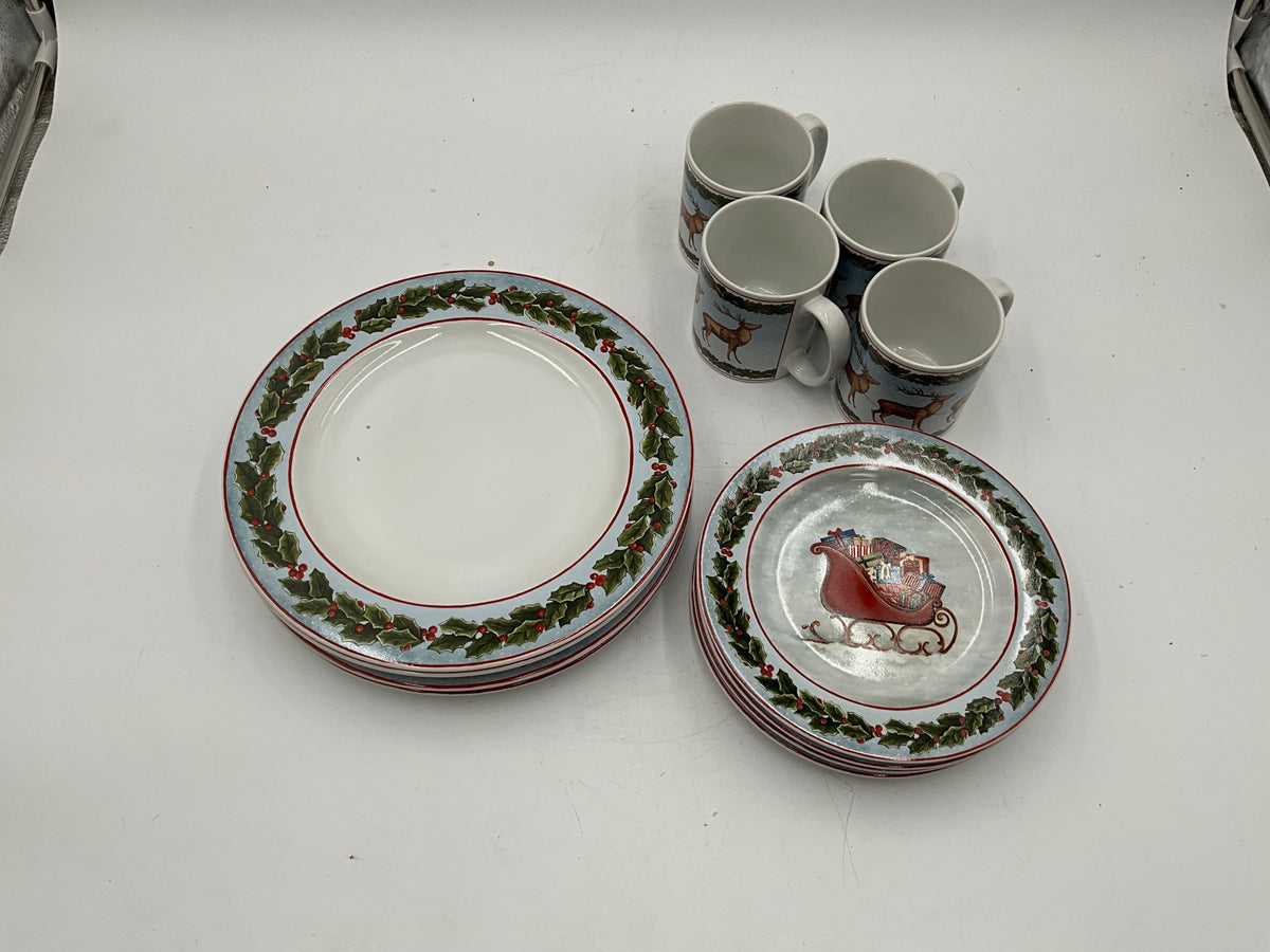 David Carter Brown 12pc Dish Set