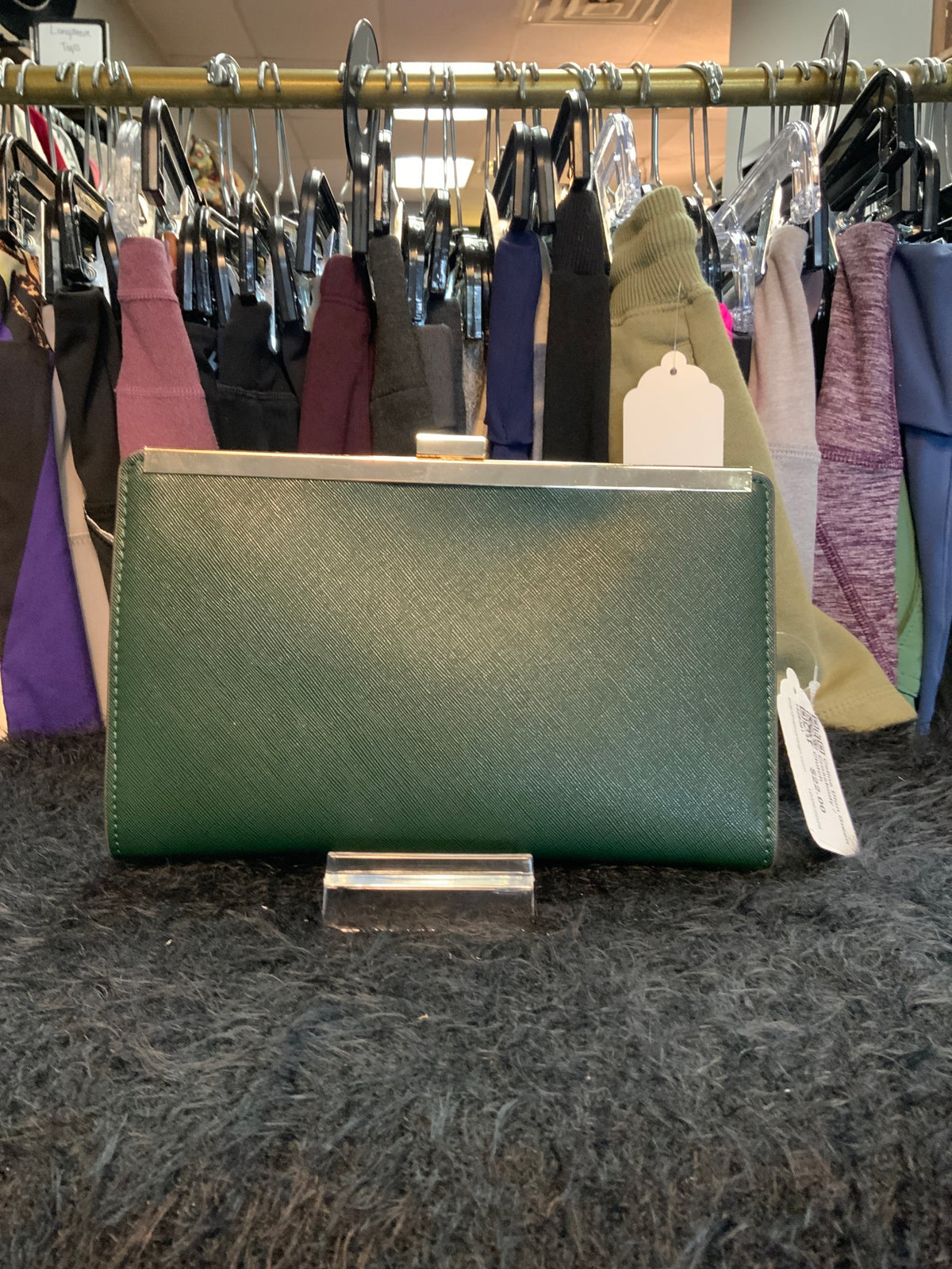 Celine Dion Green Crossbody / Clutch