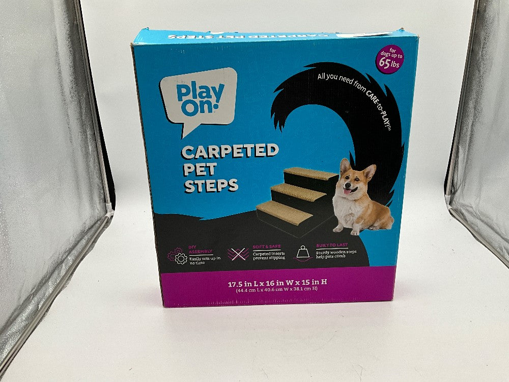 Playon Carpeted Pet Stairs