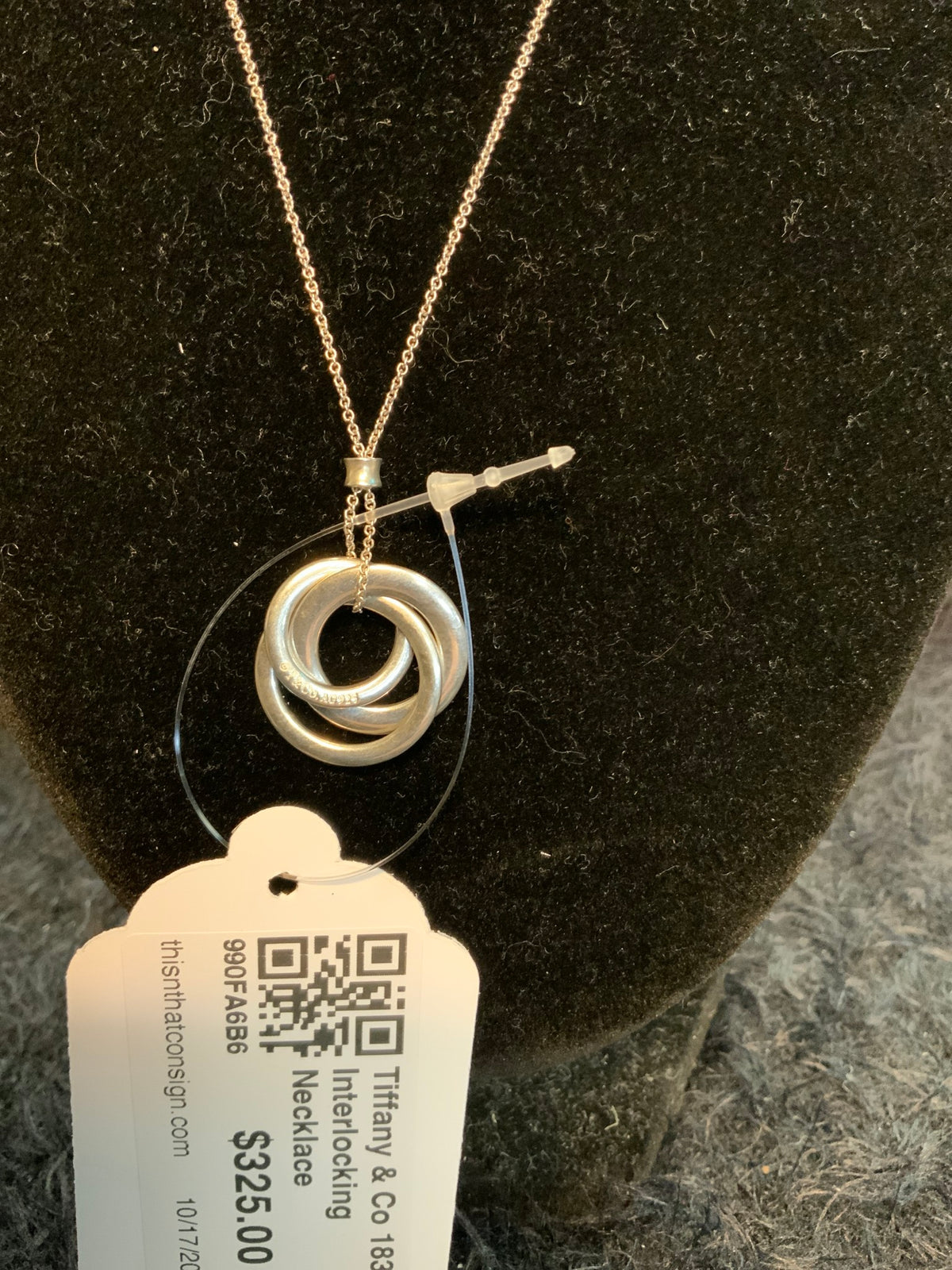 Tiffany & Co 1837 Interlocking Necklace