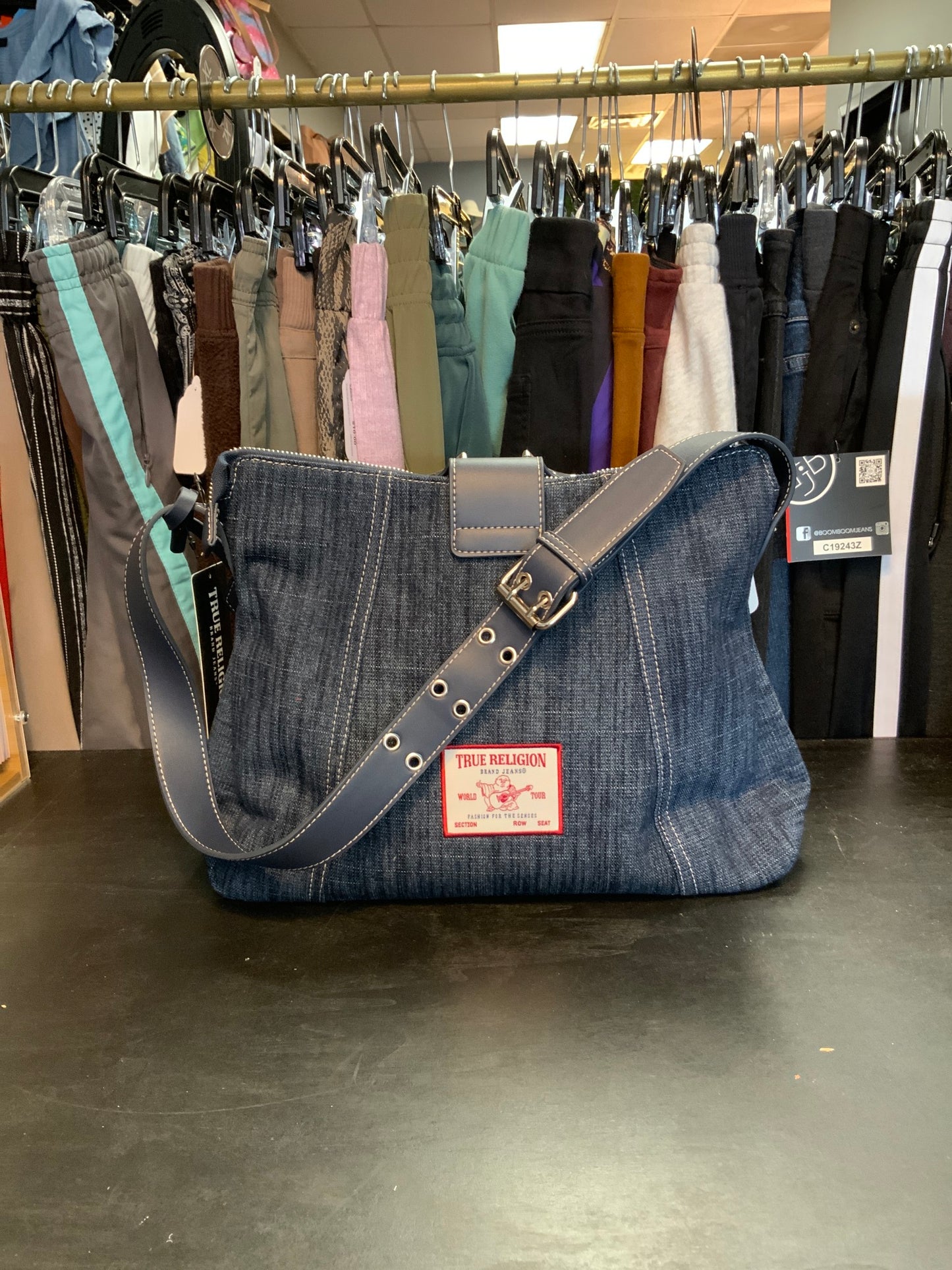 NWT True Religion Denim Purse