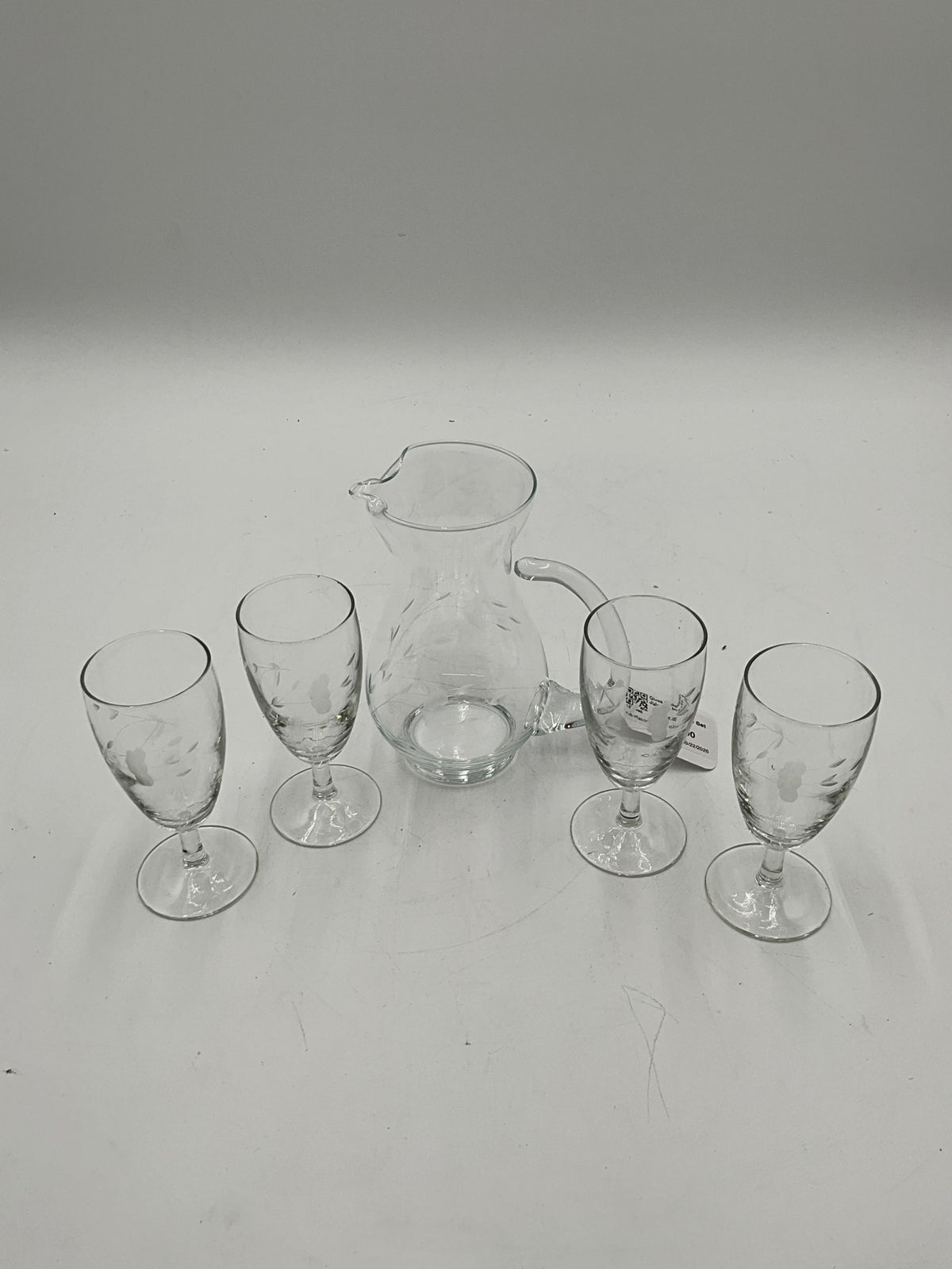 Glass Pitcher Juice Set 5Pc Set