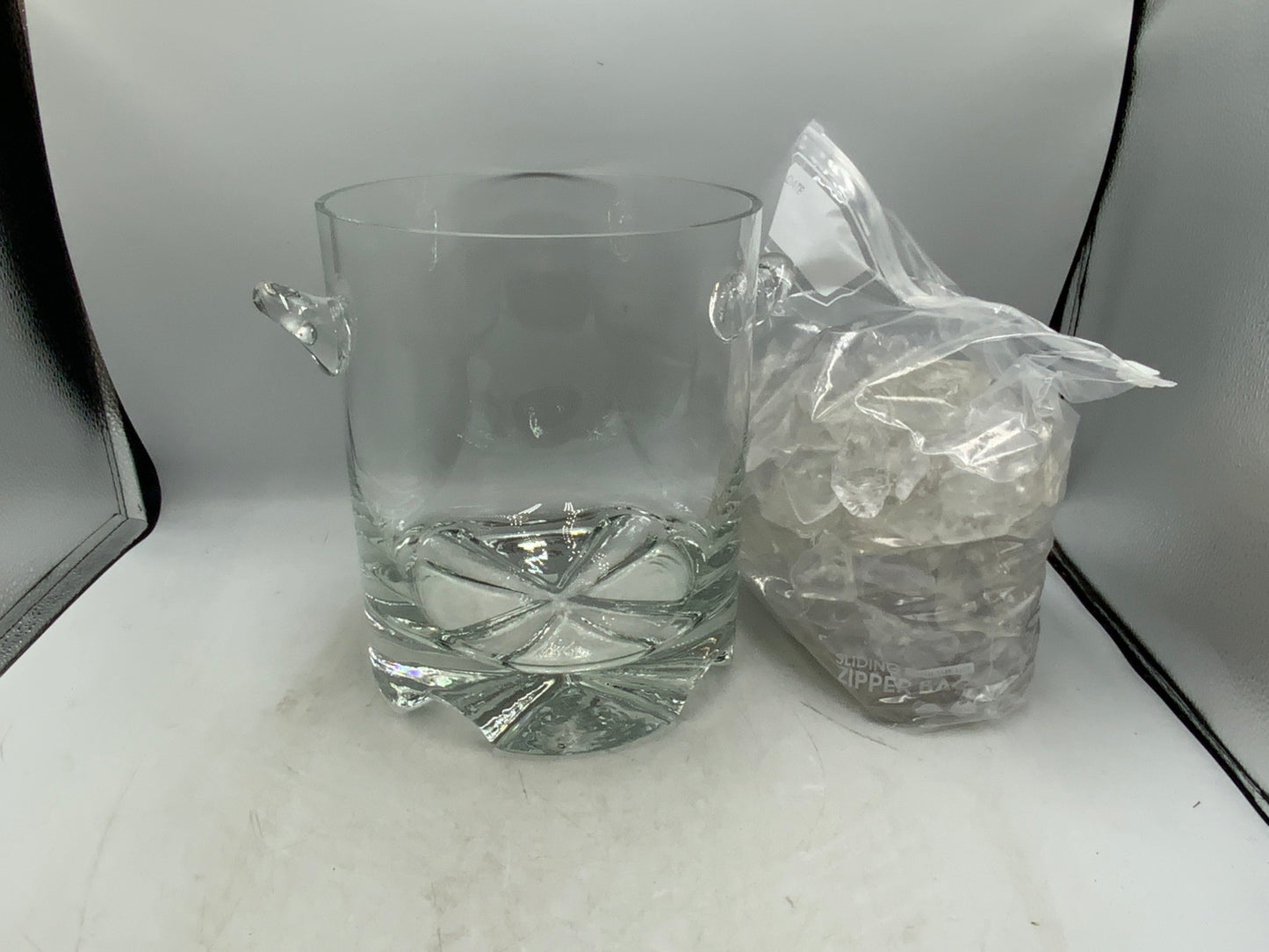Ice Bucket with Ice Blocks