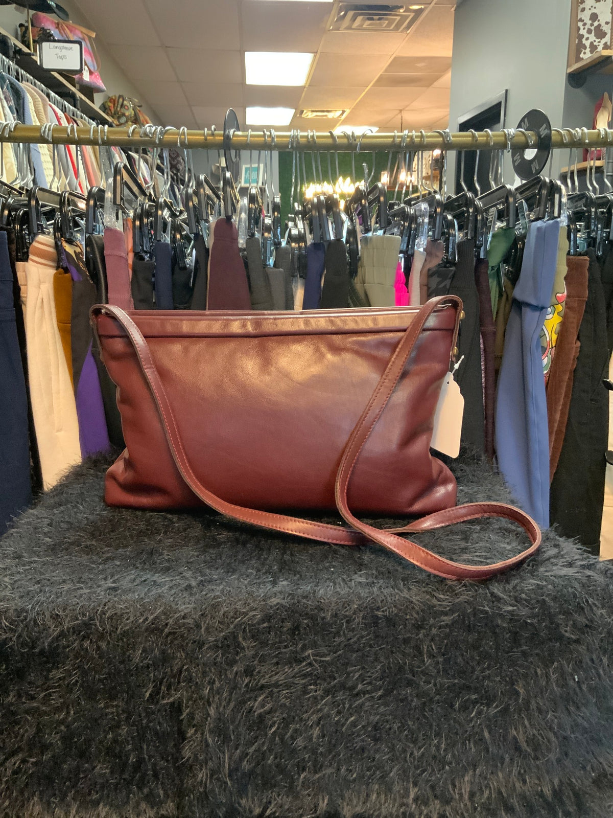 Vintage Etienne Aigner Burgundy Crossbody