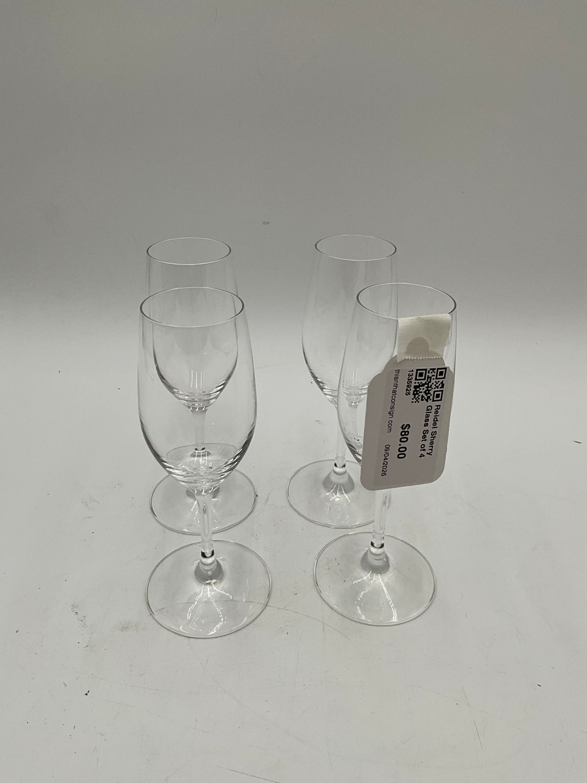 Reidel Sherry Glass Set of 4