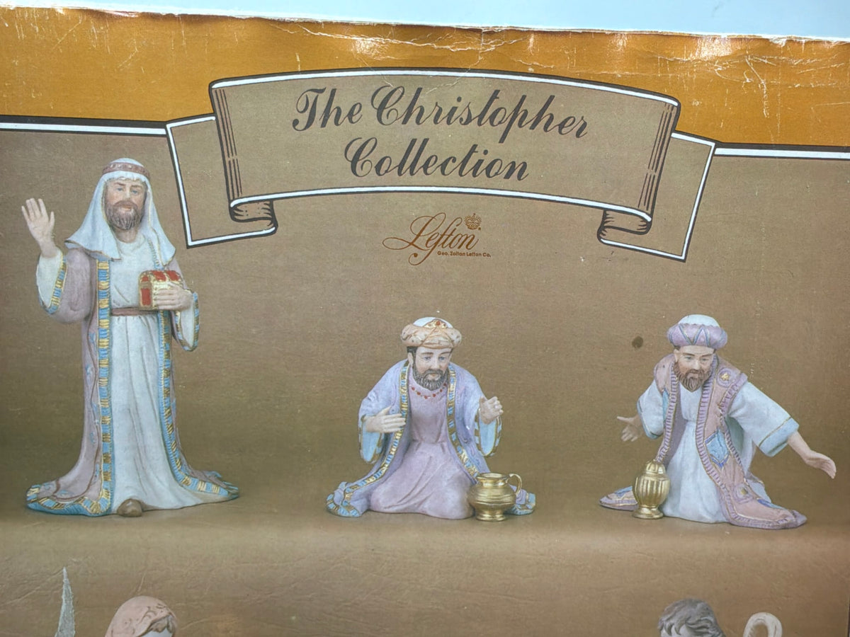 Lefton 10 pc Nativity Set