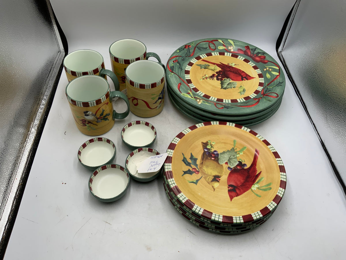 Lenox Winter Greetings Place Setting for 4