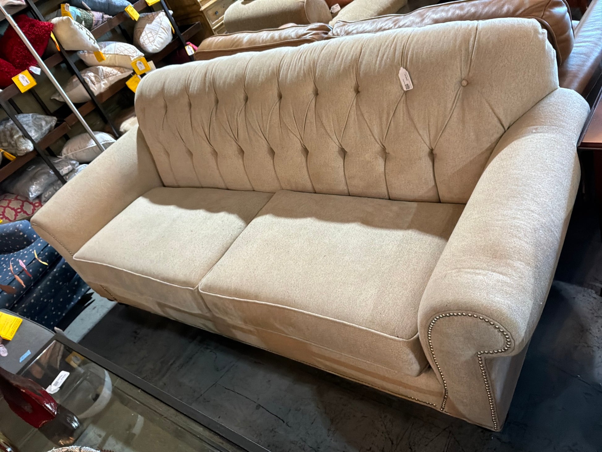 Tan Sofa