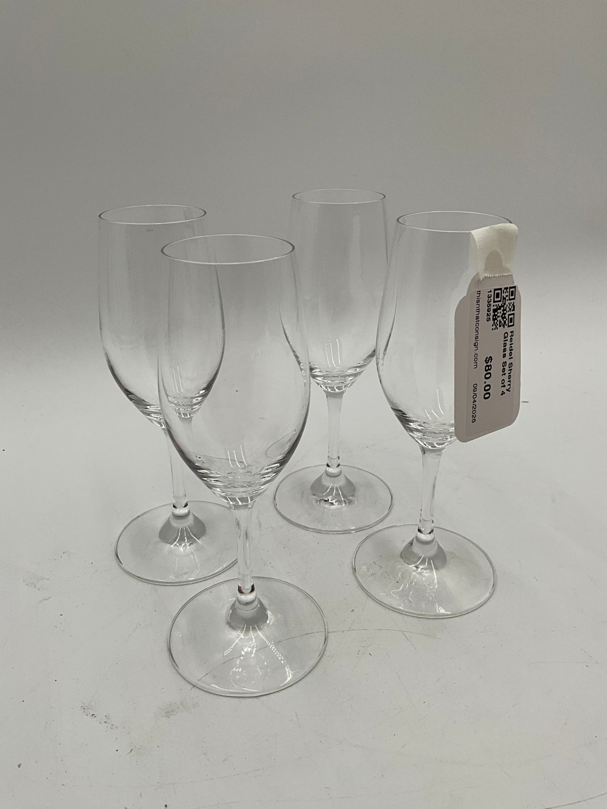Reidel Sherry Glass Set of 4