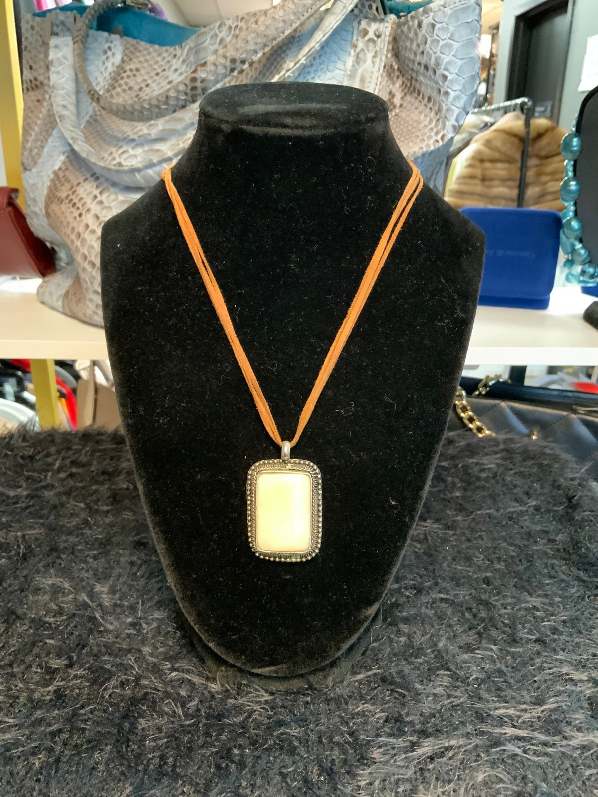 Felt Necklace + Pendant