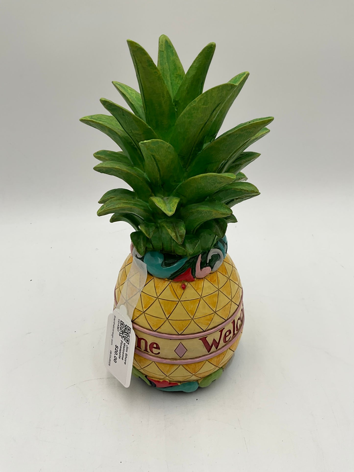 Jim Shore Welcome Pineapple