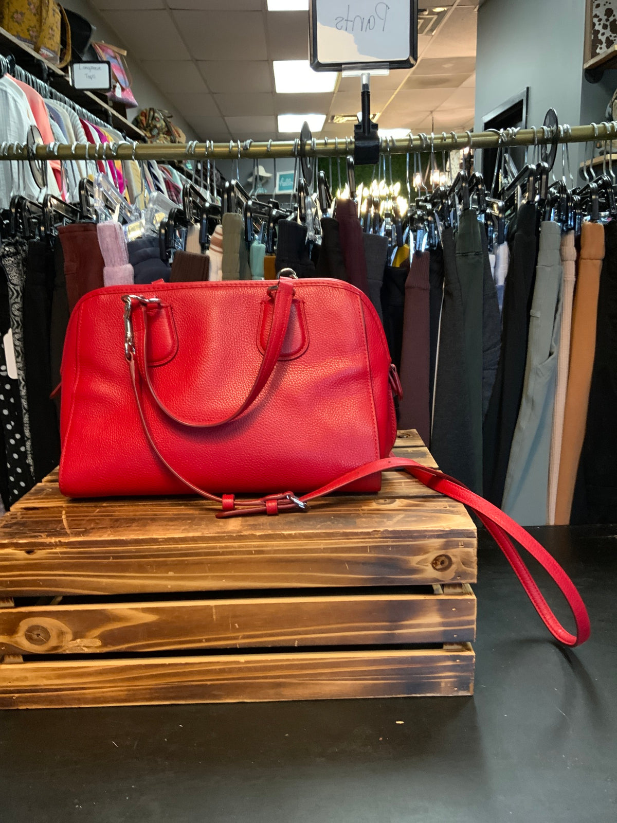 Coach Handbag Red