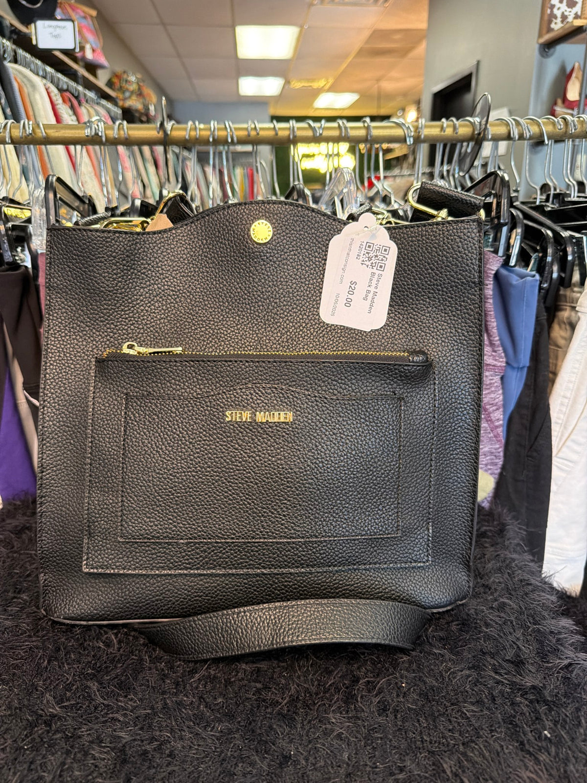 Steve Madden Black Bag