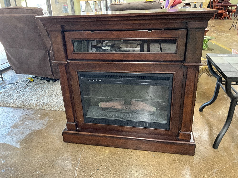 Fireplace W/ Corner Pieces