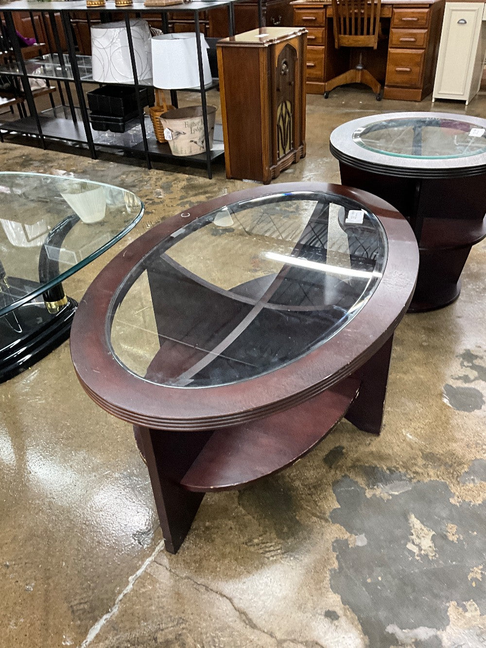 Glas Inlay Coffee Table
