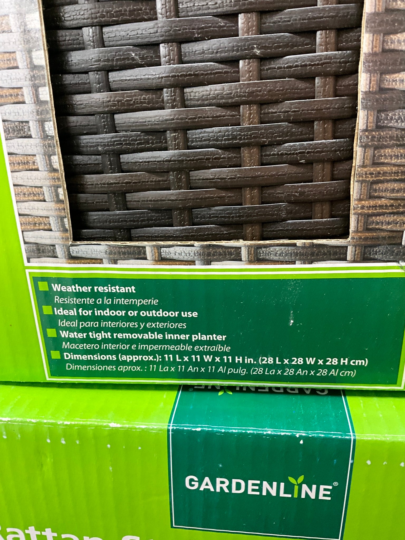 NIB Gardenline Square Planter