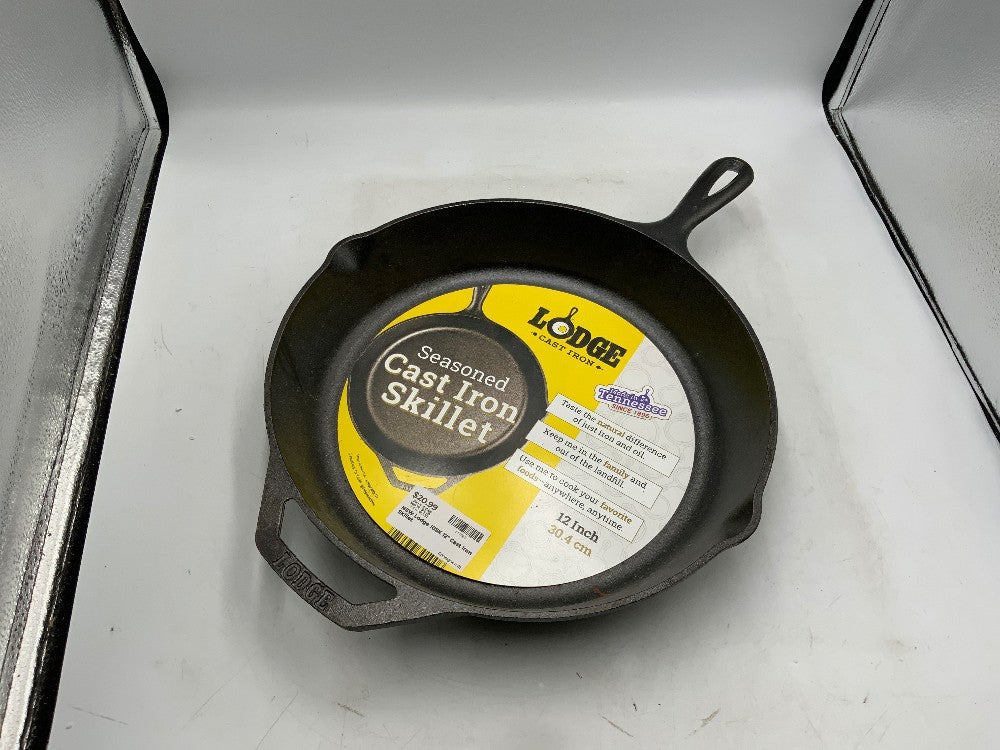 NEW Lodge 10SK 12in Cast Iron Skillet