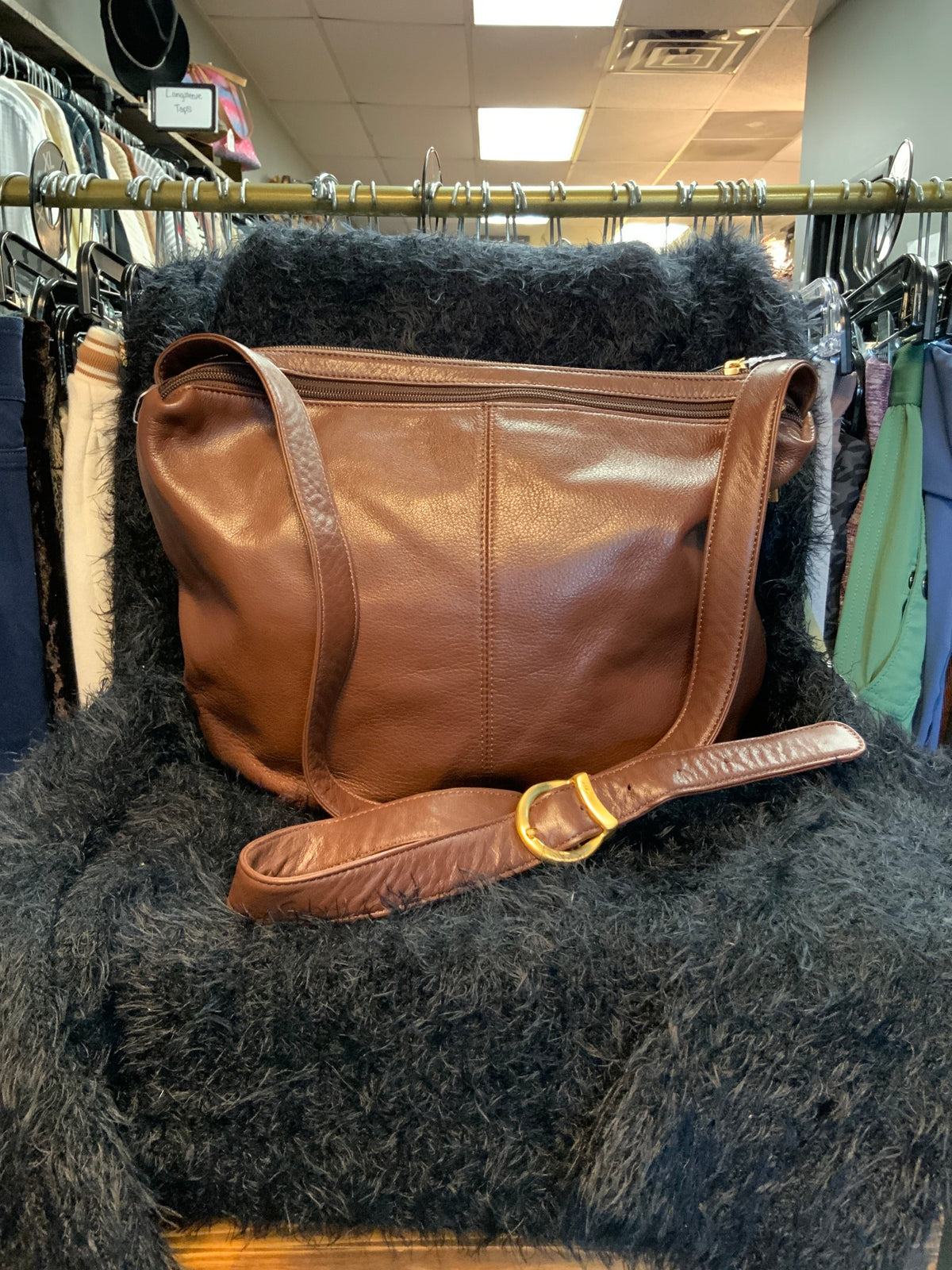 Brown Stone Mountain Purse