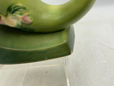 Roseville Pottery Apple Blossom Cornucopia Vase