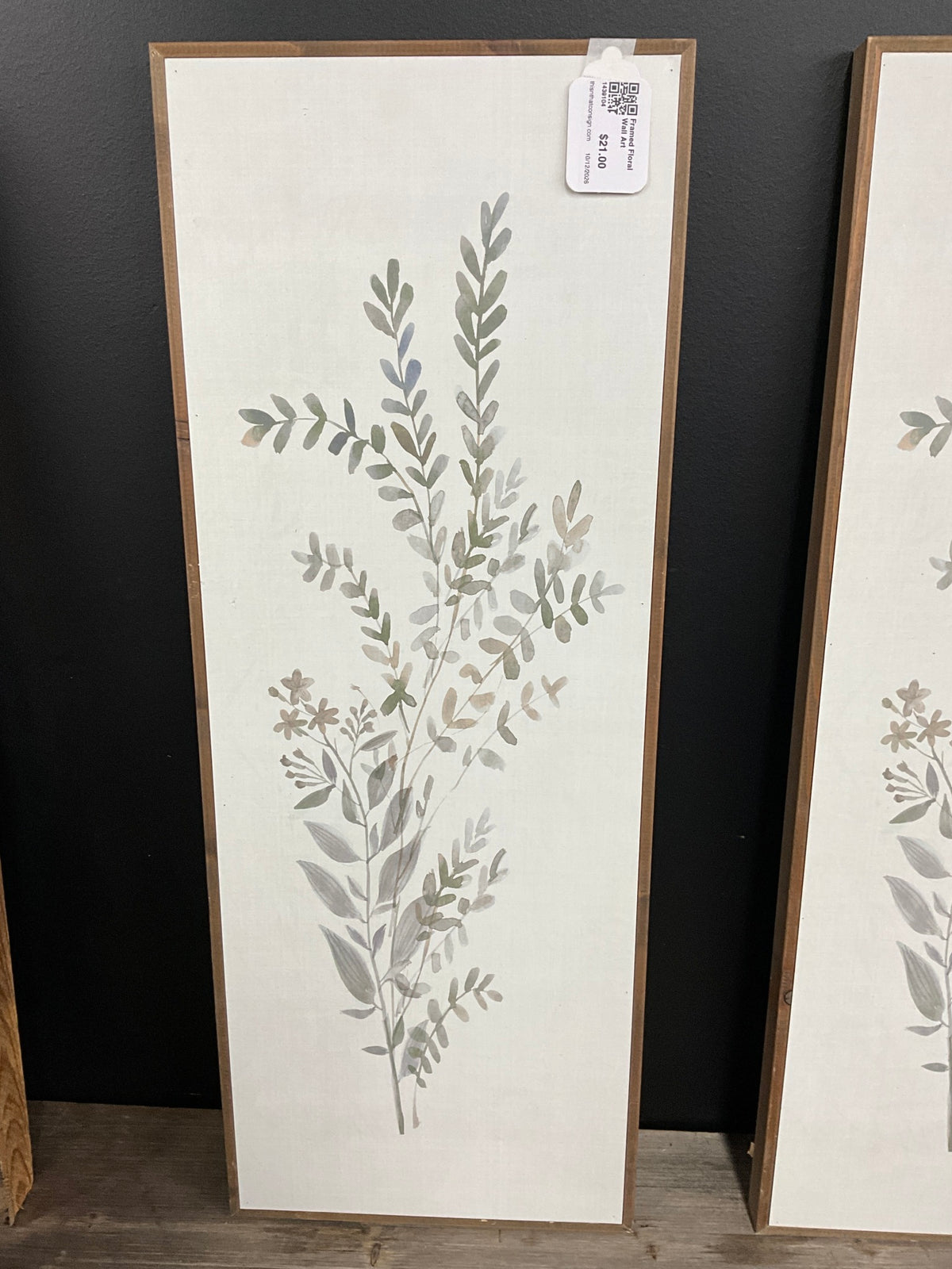 Framed Floral Wall Art